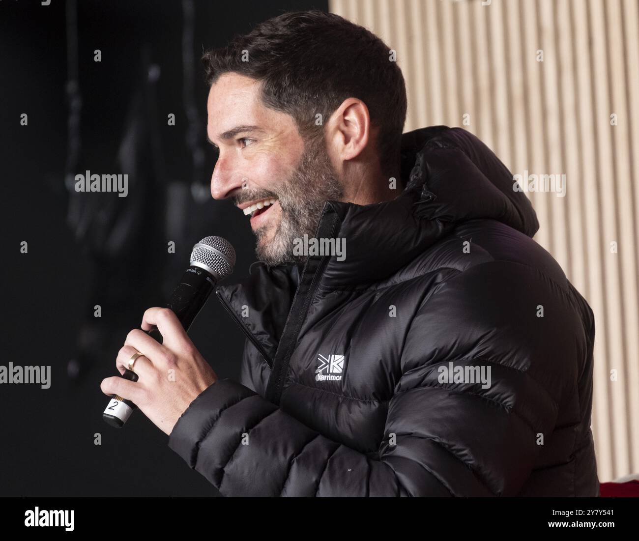 Tom Ellis al Carfest 2024 Park Farm il 23 agosto 2024 a Whitchurch, Hampshire. Foto di Michael palmer con: Tom Ellis dove: Whitchurch UK, Regno Unito quando: 30 agosto 2024 credito: WENN Foto Stock