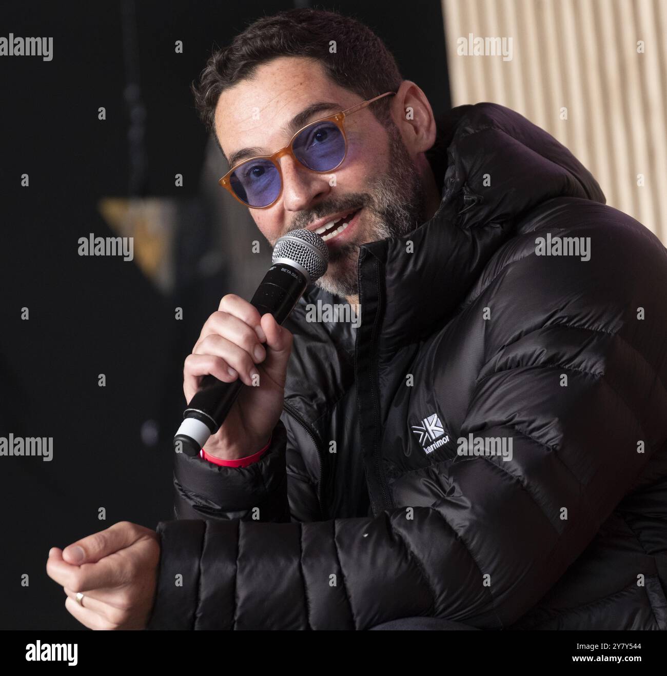 Tom Ellis al Carfest 2024 Park Farm il 23 agosto 2024 a Whitchurch, Hampshire. Foto di Michael palmer con: Tom Ellis dove: Whitchurch UK, Regno Unito quando: 30 agosto 2024 credito: WENN Foto Stock