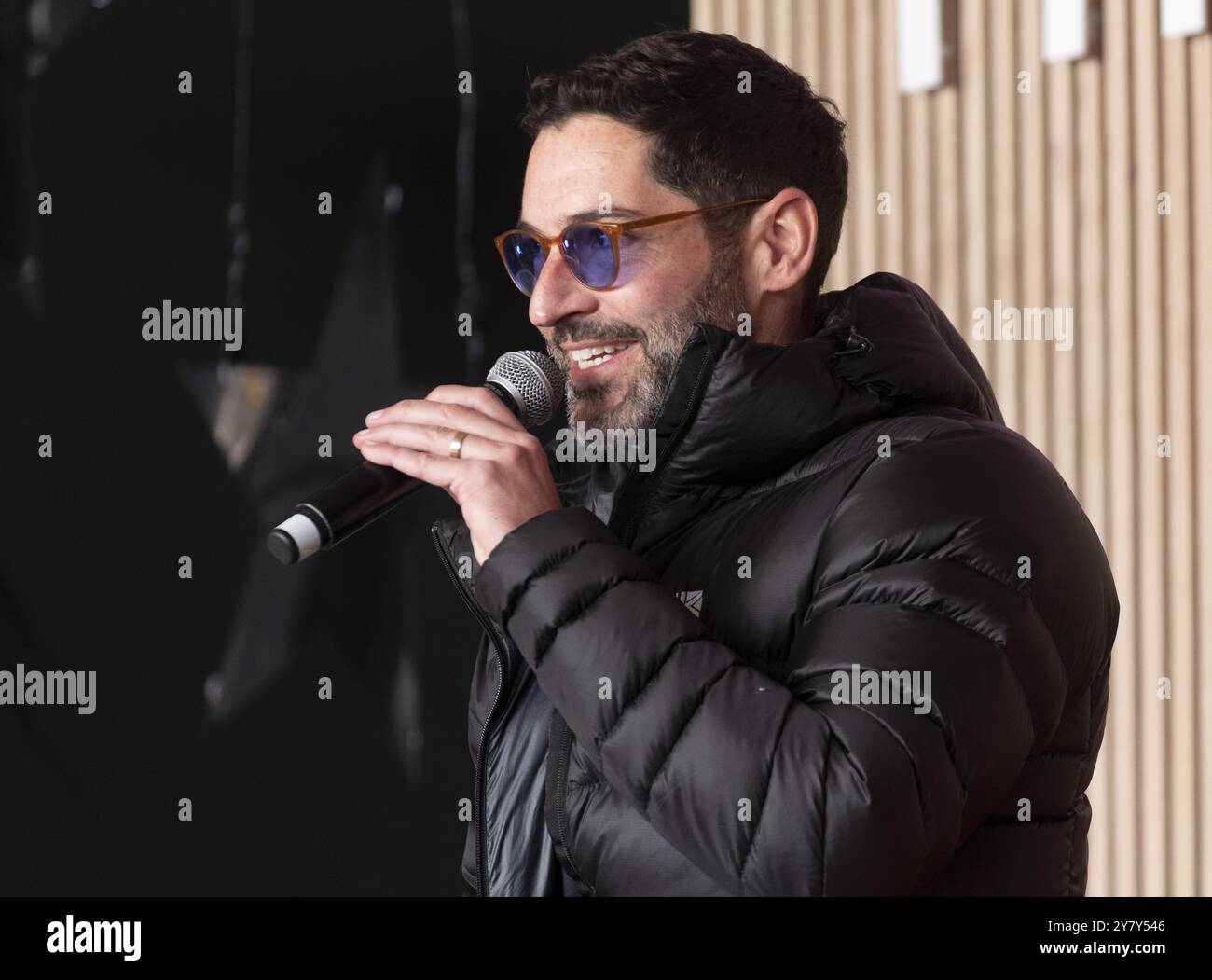 Tom Ellis al Carfest 2024 Park Farm il 23 agosto 2024 a Whitchurch, Hampshire. Foto di Michael palmer con: Tom Ellis dove: Whitchurch UK, Regno Unito quando: 30 agosto 2024 credito: WENN Foto Stock