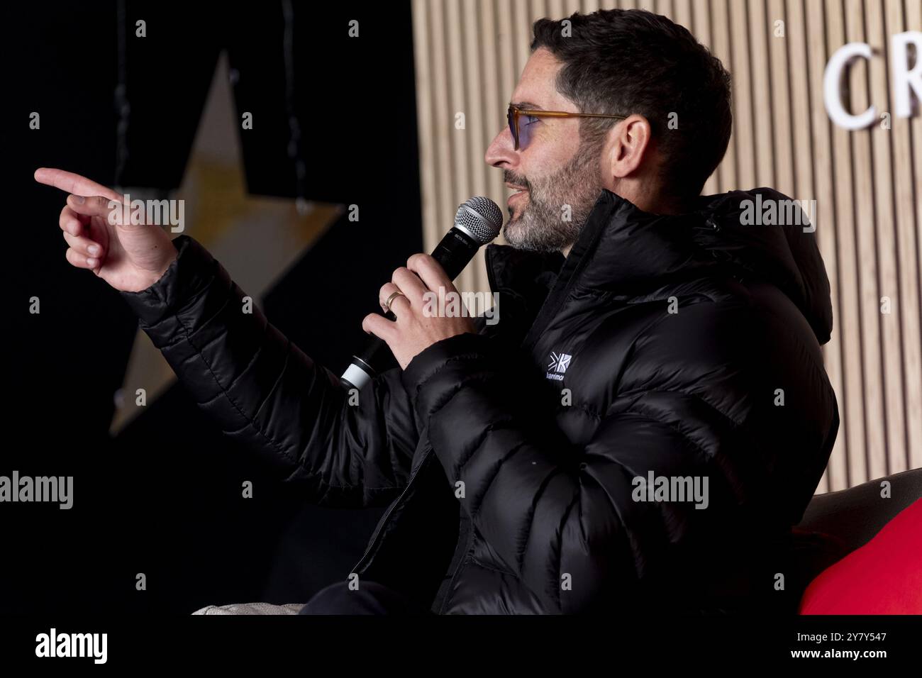 Tom Ellis al Carfest 2024 Park Farm il 23 agosto 2024 a Whitchurch, Hampshire. Foto di Michael palmer con: Tom Ellis dove: Whitchurch UK, Regno Unito quando: 30 agosto 2024 credito: WENN Foto Stock