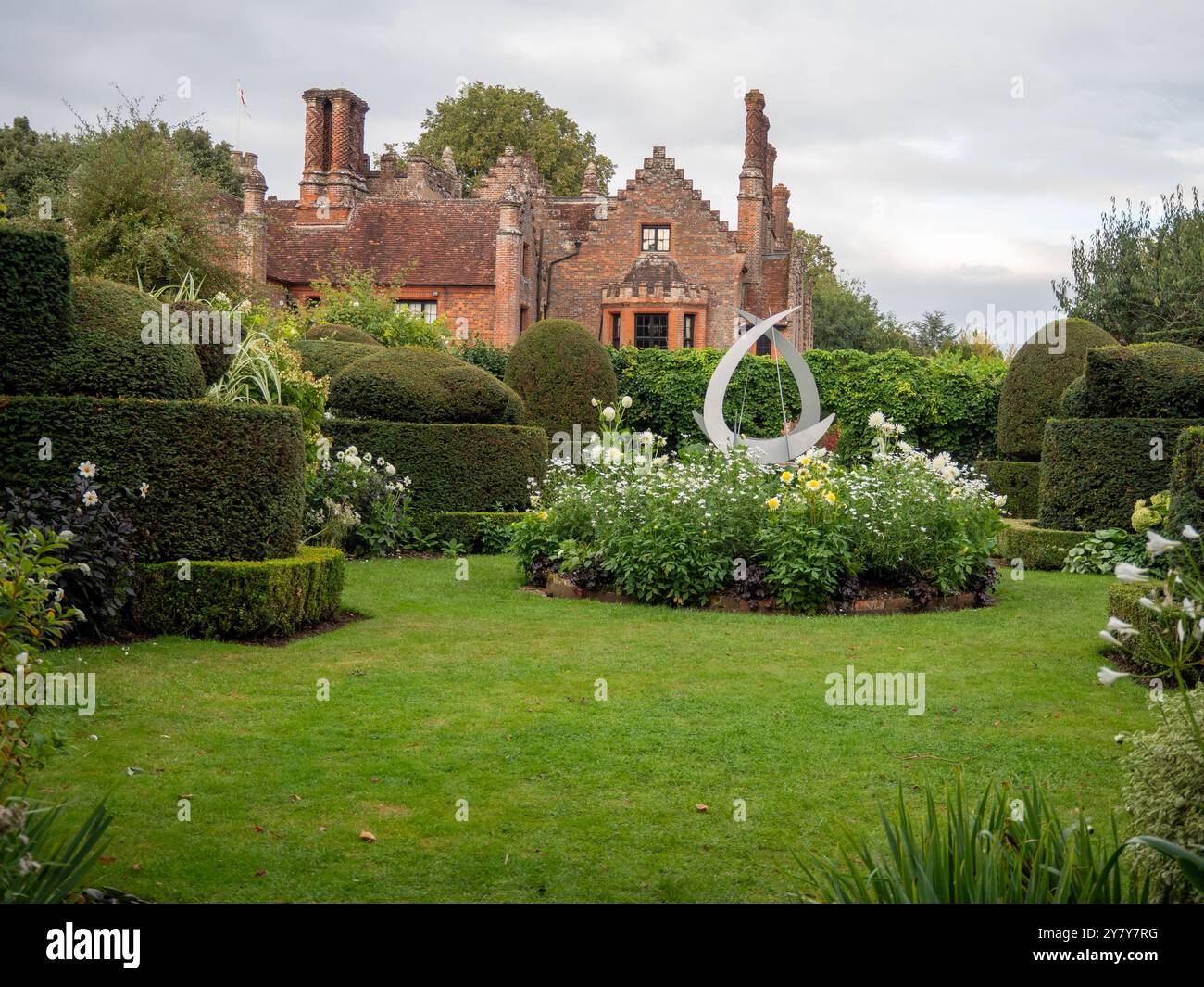Chenies Manor Garden a settembre Foto Stock