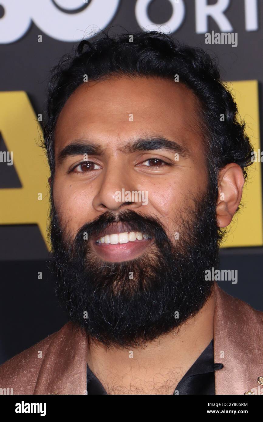 Himesh Patel 10/01/2024 The Los Angeles Red Carpet Premiere della serie HBO Original Comedy "The Franchise" tenutasi al Paramount Theatre di Hollywood, CA foto di Izumi Hasegawa/Hollywood News Wire Inc Crediti: Hollywood News Wire Inc./Alamy Live News Foto Stock