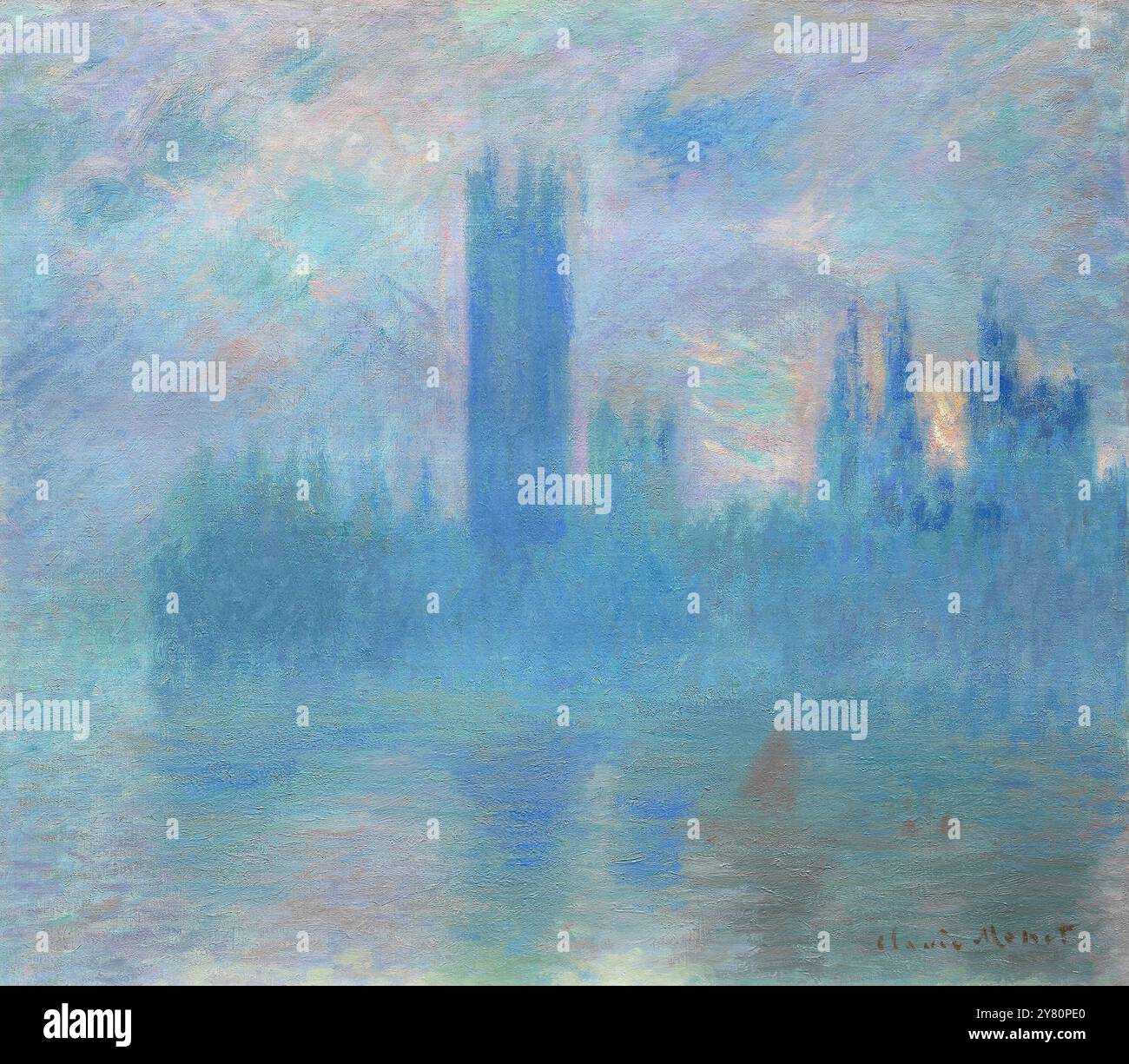 Claude Monet - camere del Parlamento - 1900-1903 Foto Stock