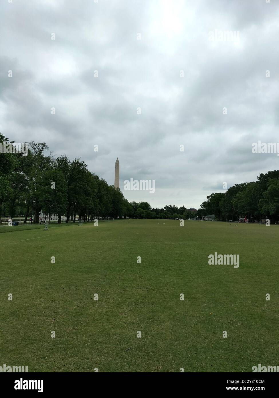 Esplorando la bellezza e i monumenti storici del Parco Nazionale di Washington DC Foto Stock