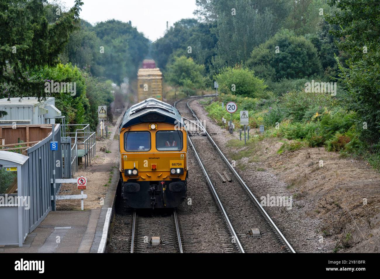 Trasporto ferroviario in Gran Bretagna Foto Stock