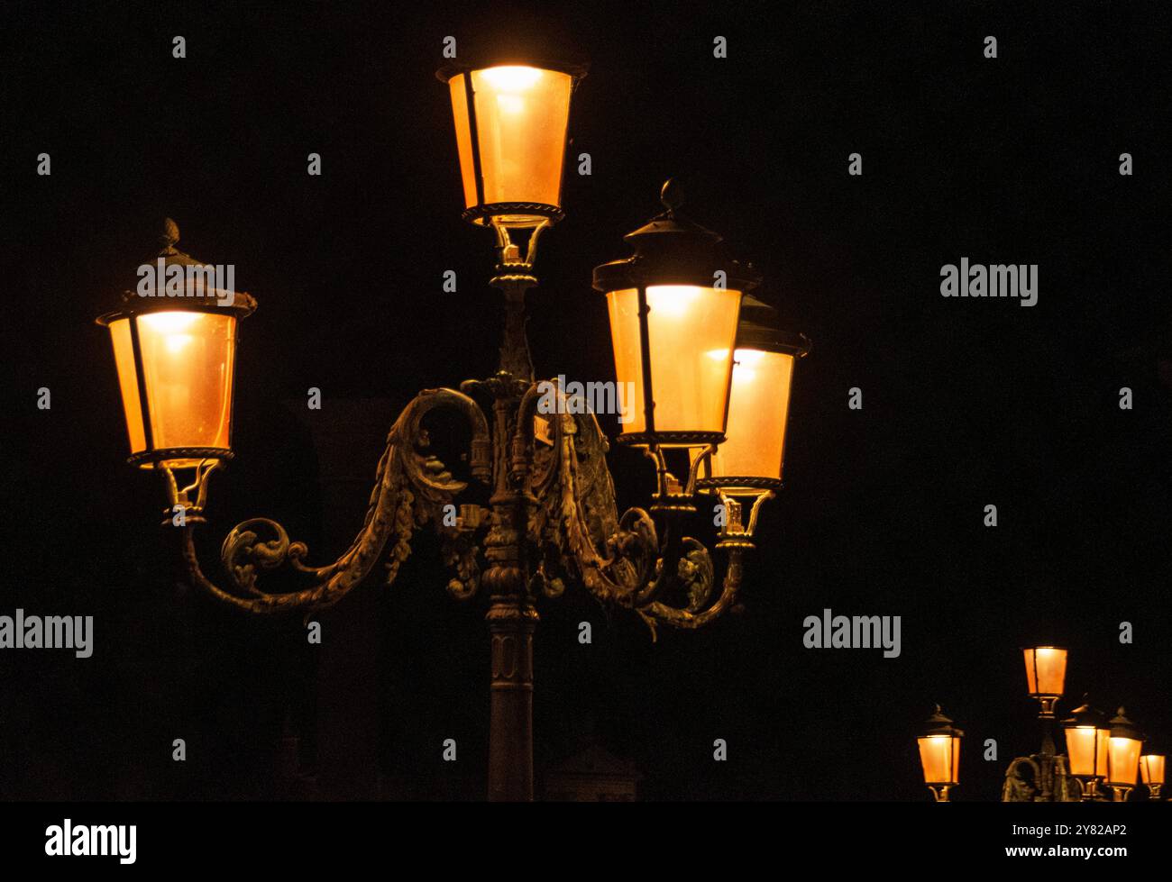 Semaforo Piazza San Marco a Venezia , Italia Foto Stock