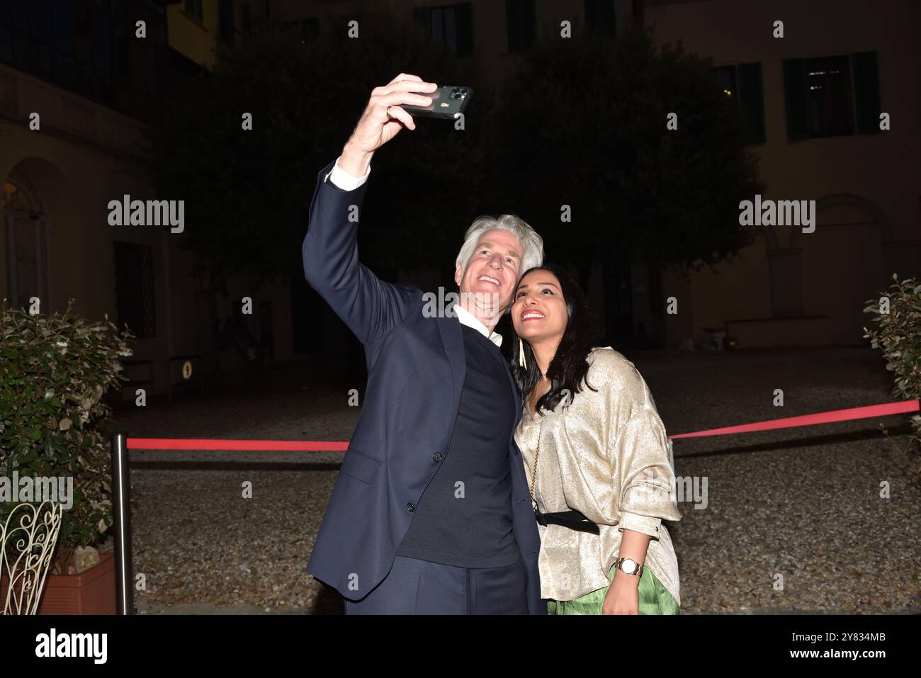 MATTEO MODINE a Firenze per la prima del film "The Martini girato", copyright Andrea Paoletti Foto Stock