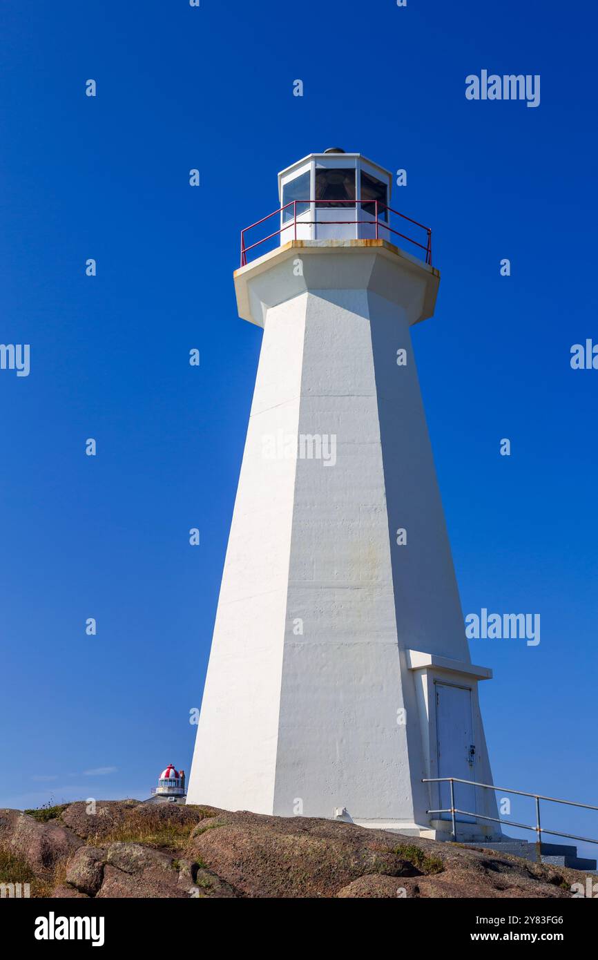 New Lighthouse, Cape Spear National Historic Site, St. John's, Newfoundland & Labrador, Canada Foto Stock