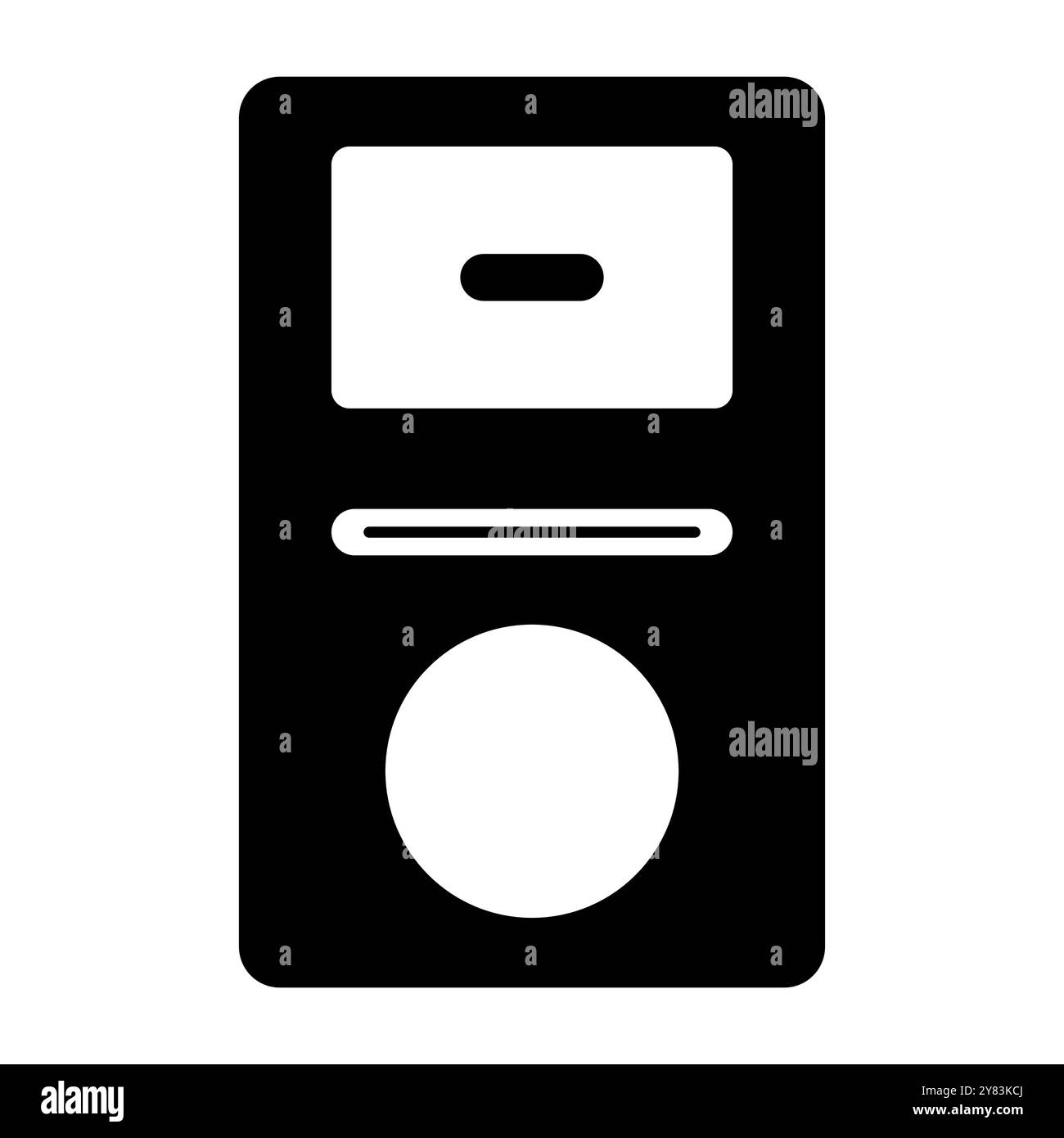 Insieme di icone vettoriali case computer. Icona piatta del case del computer. Icona unità di sistema del computer. Illustrazione piatta. Web Illustrazione Vettoriale