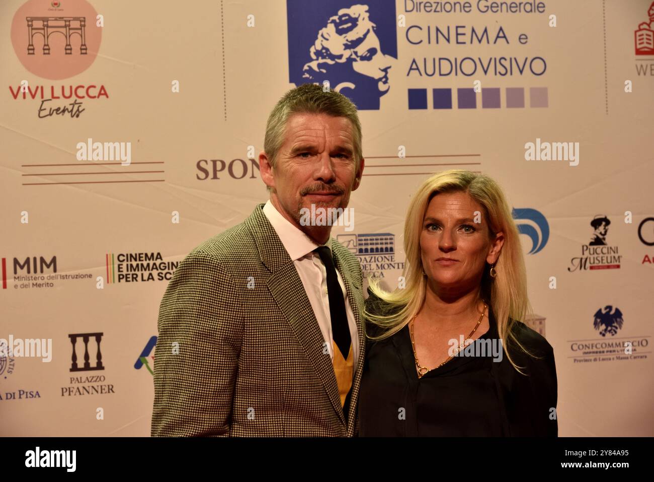 Ethan Hawke al Lucca Film Festival - primo film: Wildcat Photo di Andrea Paoletti Foto Stock