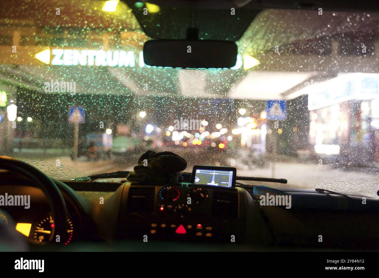 Germania, Berlino, 07.01.2016, l'autobus della missione della città di Berlino in azione per i senzatetto. Secondo la missione cittadina, circa 11, 000 persone l Foto Stock