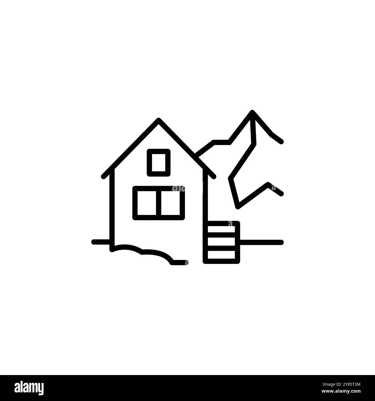 Icona della casa artica Illustrazione Vettoriale