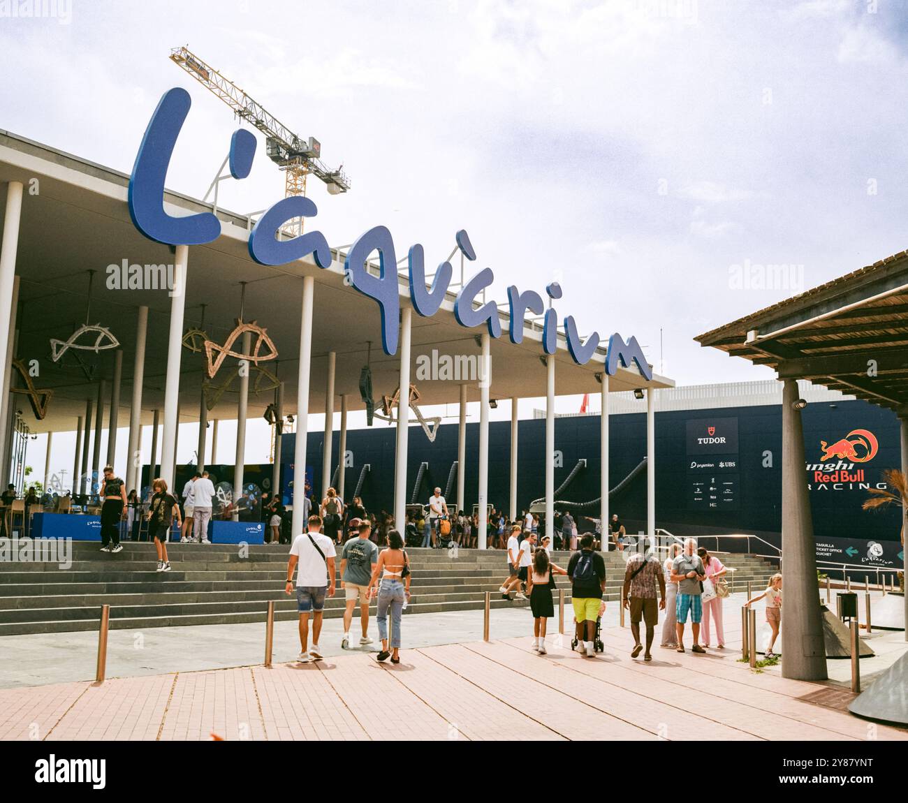 Acquario, Barcellona, Spagna, Europa. Foto Stock