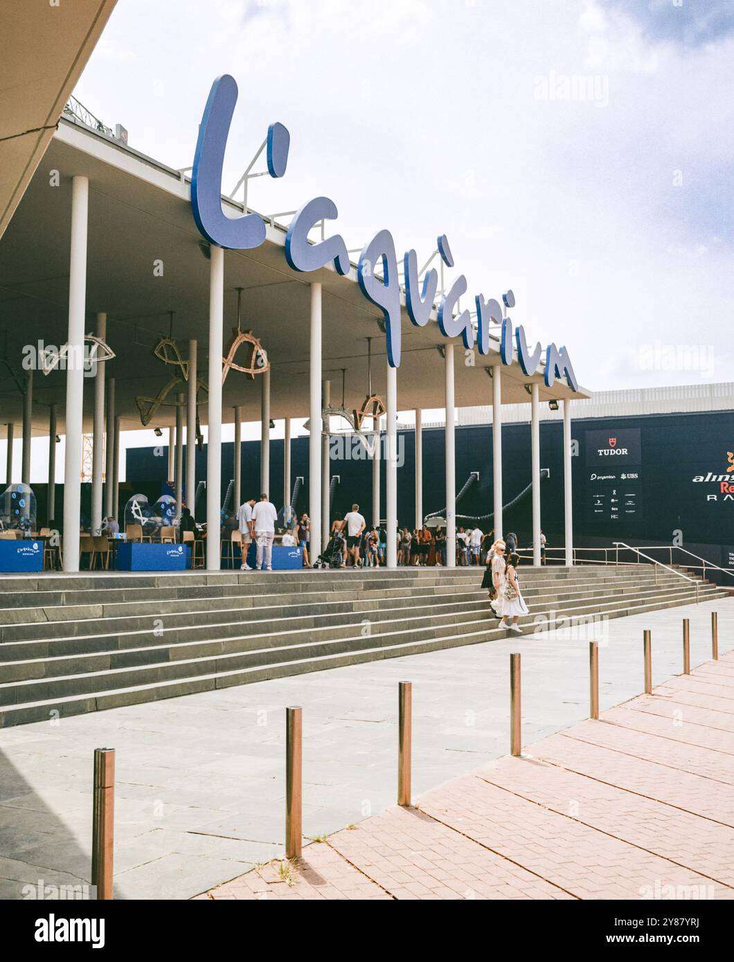 Acquario, Barcellona, Spagna, Europa. Foto Stock