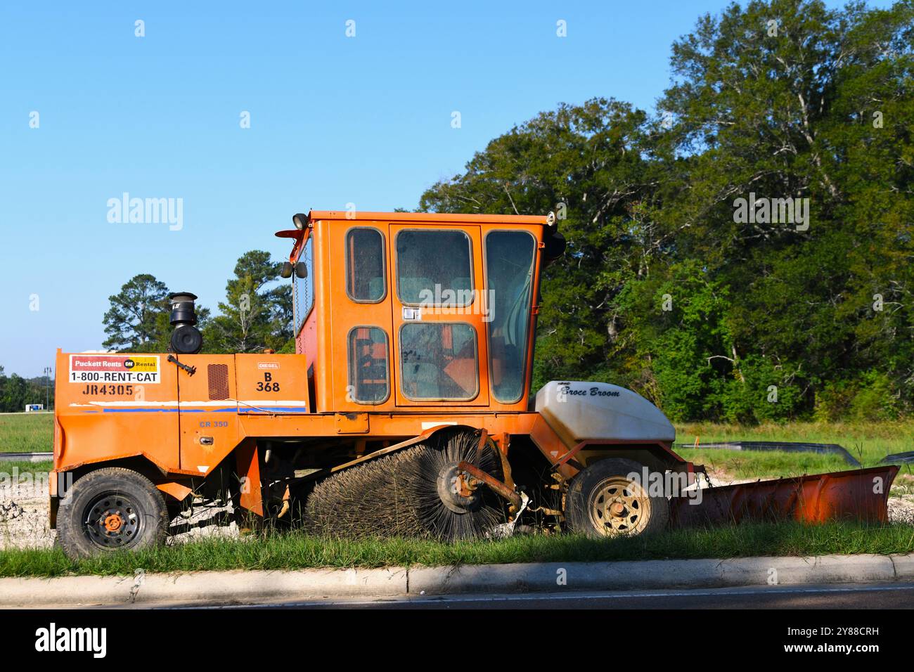 Spazzatrice Broce CR350. Foto Stock