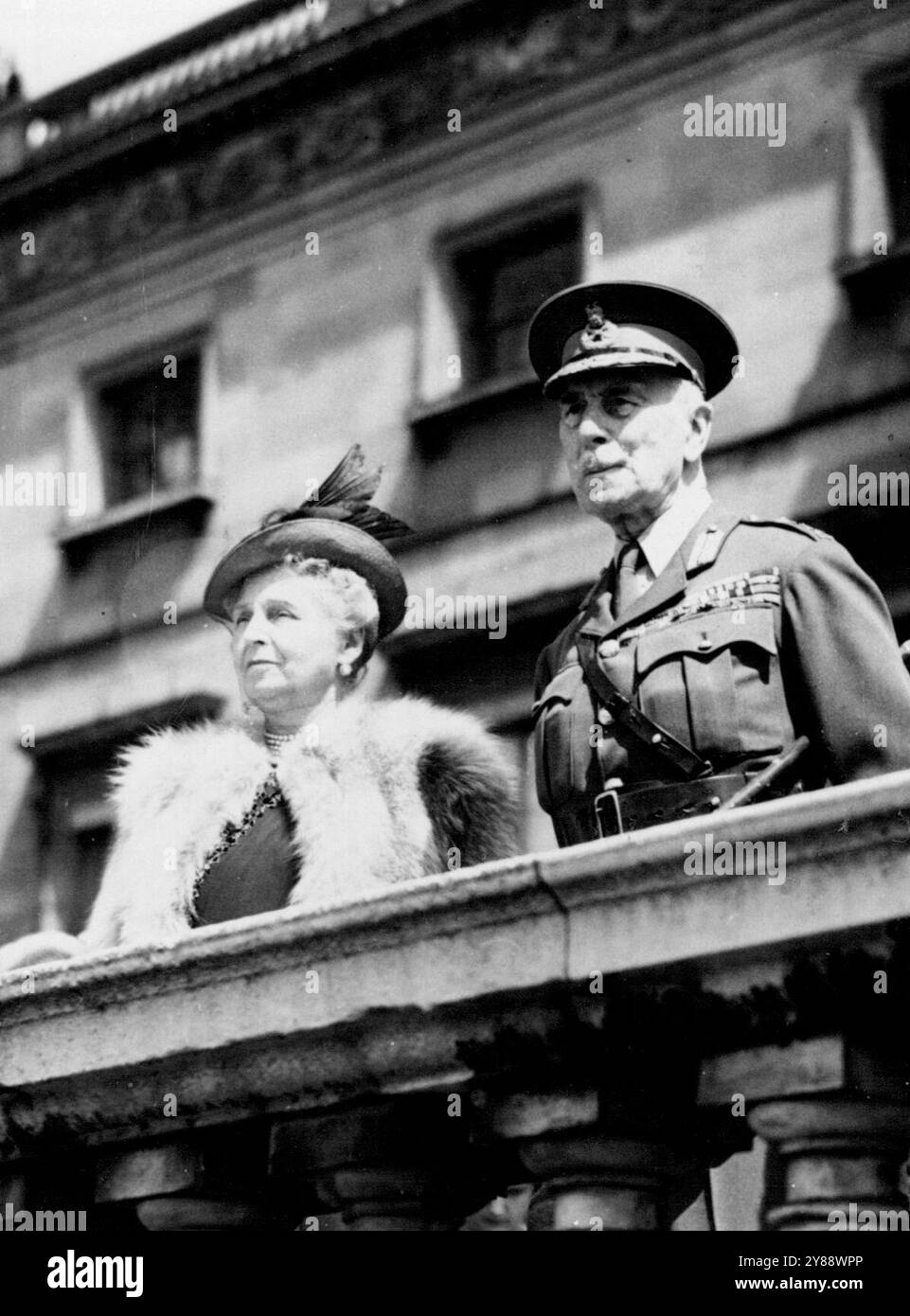 Conte e contessa di Athlone. 1° maggio 1949. (Foto di Reuterphoto) Foto Stock