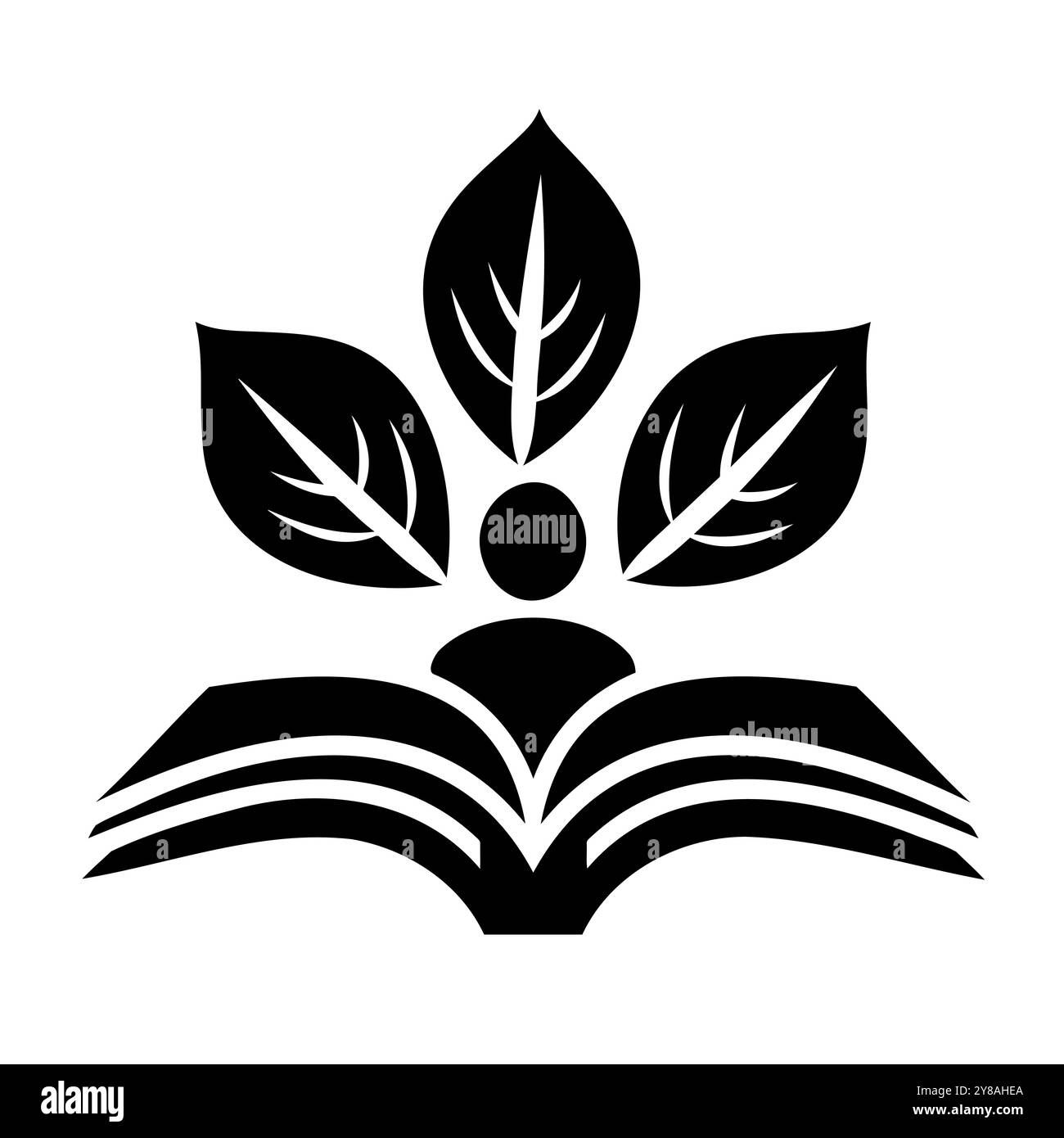 Icona Community Educational e Libro Illustrazione Vettoriale