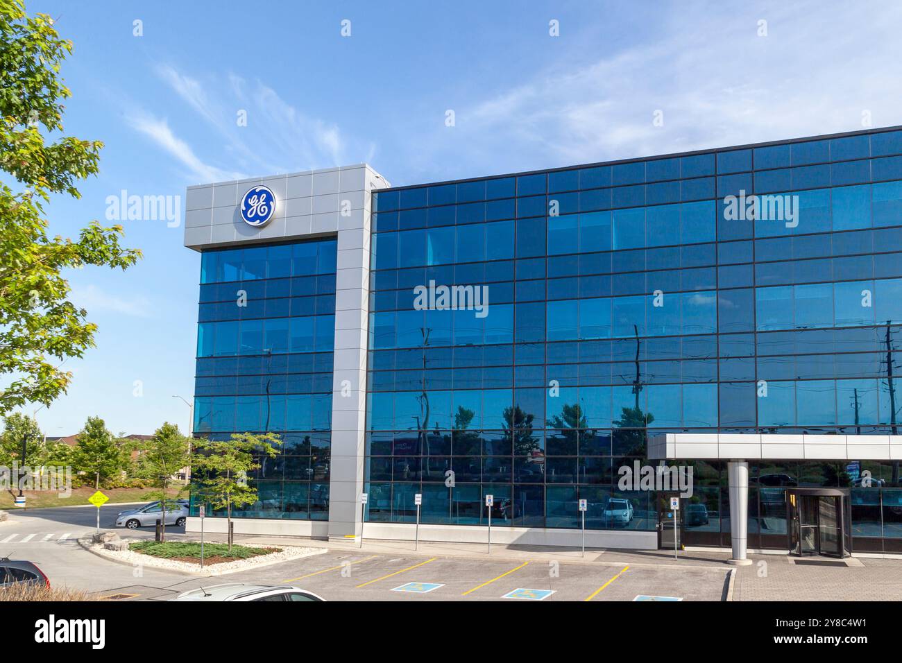 GE Grid IQ Global Innovation Centre a Markham, Ontario, Canada. Foto Stock