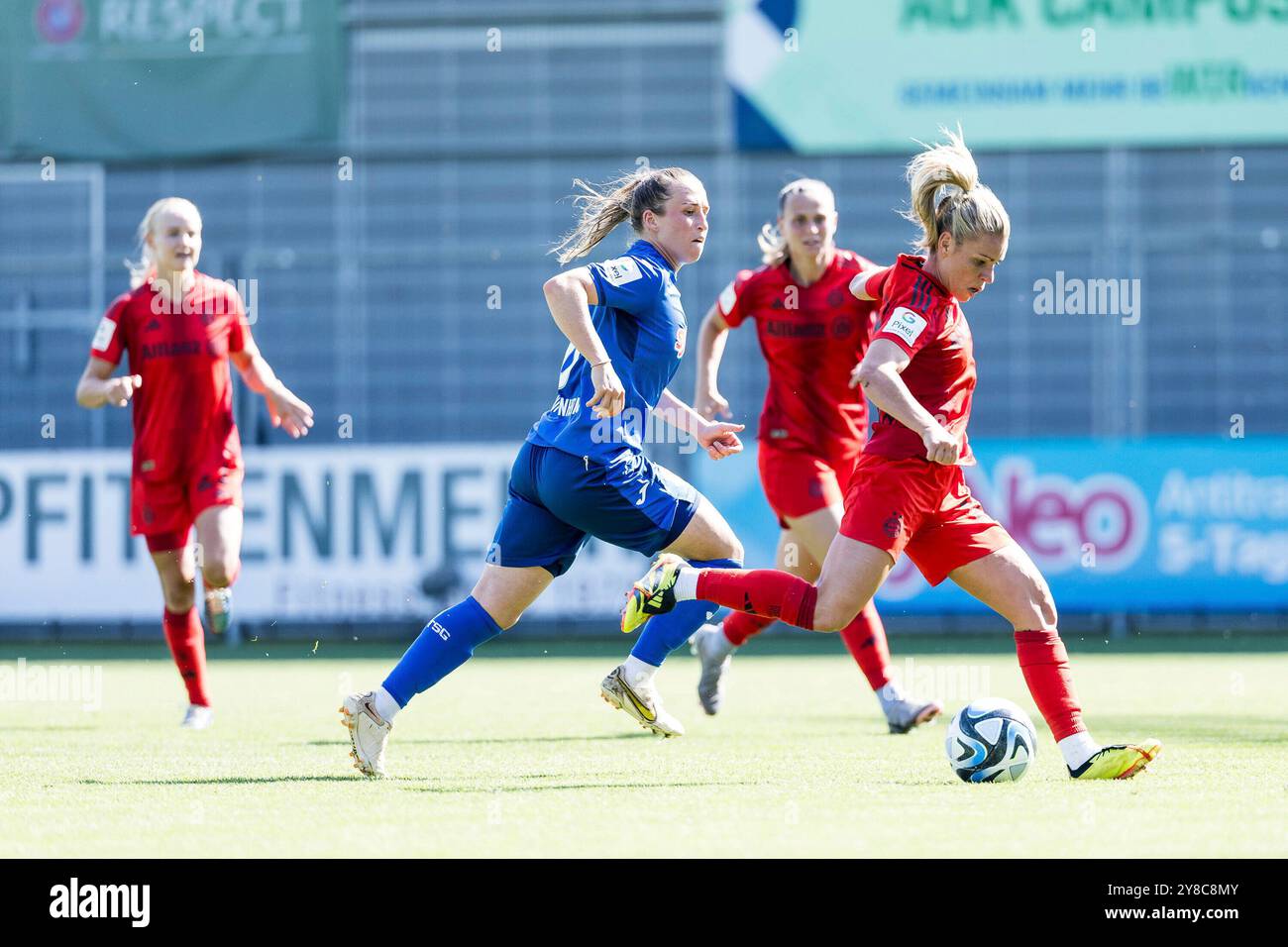 Hoffenheim, Germania. 20 maggio 2024. Linda Dallmann (FC Bayern M?nchen, #10) im Schuss GOOGLE PIXEL Frauen Bundesliga, TSG Hoffenheim - FC Bayern M?nchen, Hoffenheim, Dietmar-Hopp-Stadion AM 20.05.2024 PROIBISCE QUALSIASI USO DI FOTOGRAFIE COME SEQUENZE DI IMMAGINI E/O QUASI-VIDEO. Credito: dpa/Alamy Live News Foto Stock