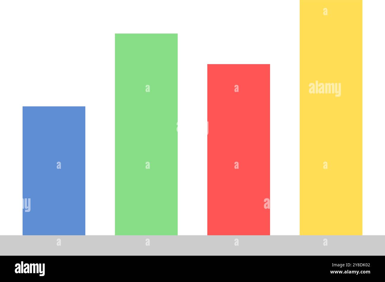 Icona grafico di analisi semplice e minimalista. Illustrazione Vettoriale
