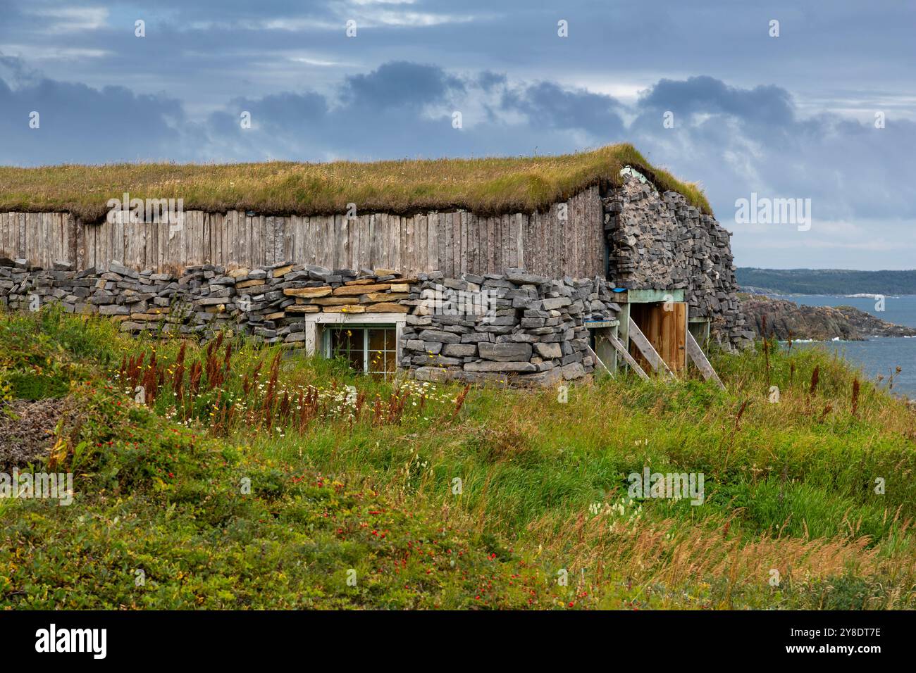 Fishing Point Park, St. Anthony, Newfoundland & Labrador, Canada Foto Stock