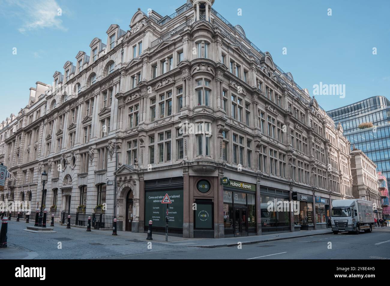 Stazione di Londra paddington e città di Londra, Leadenhall Market dettagli architettonici Foto Stock