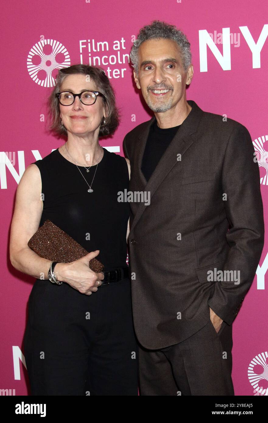 New York, New York, Stati Uniti. 4 ottobre 2024. Katherine Borowitz e John Turturro alla Room Next Door hanno debuttato durante il 62° New York Film Festival all'Alice Tully Hall, Lincoln Center il 4 ottobre 2024 a New York. Credito: RW/Media Punch/Alamy Live News Foto Stock