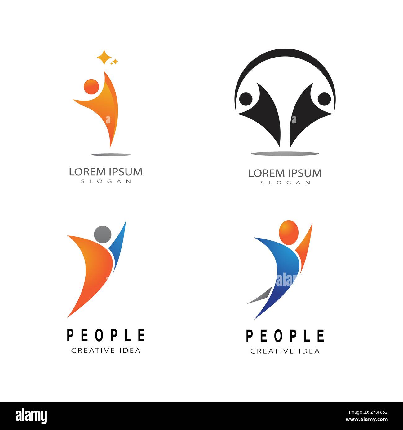 Icona di persone del gruppo di lavoro illustrazione vettoriale design Illustrazione Vettoriale