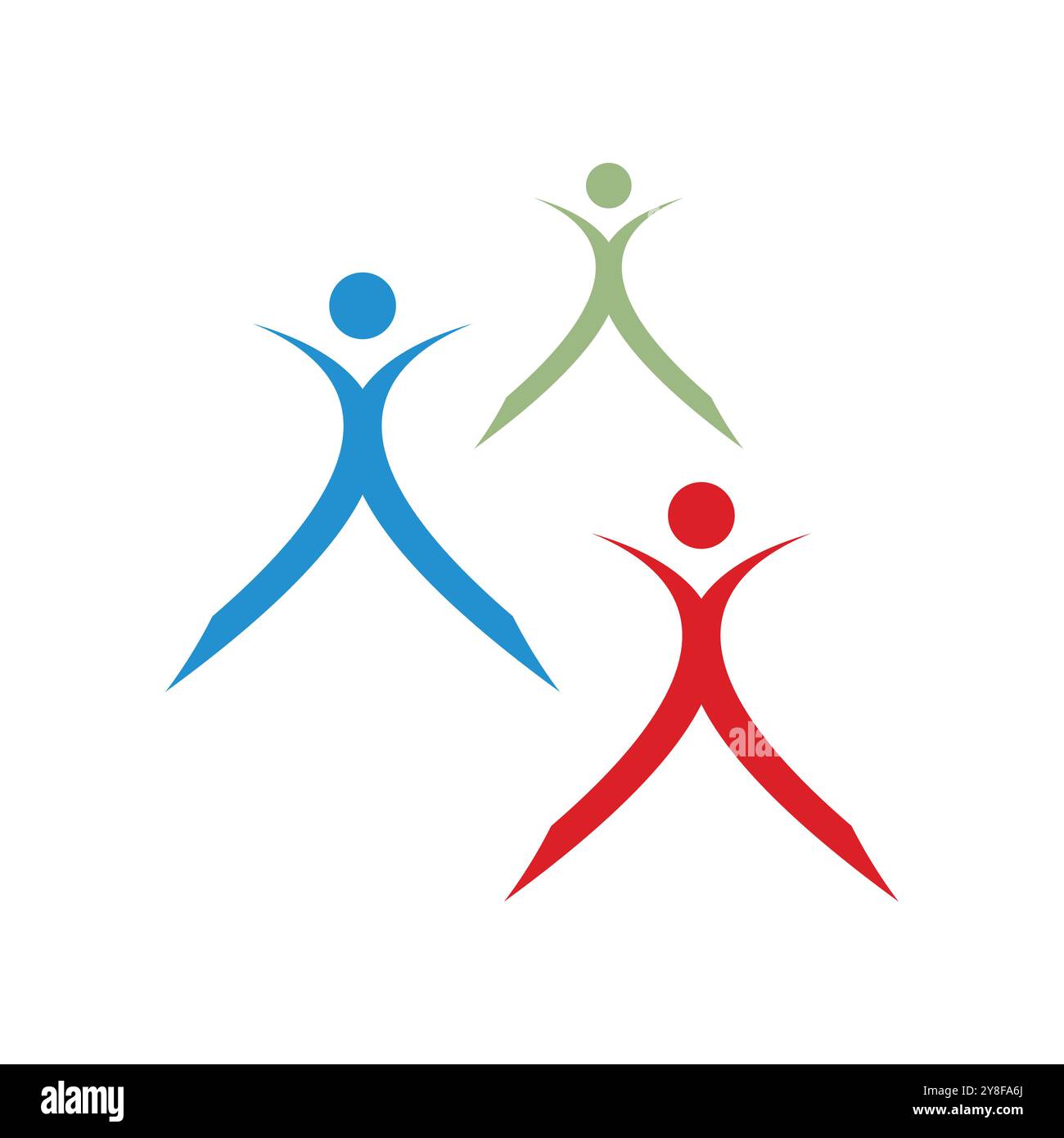 Icona di persone del gruppo di lavoro illustrazione vettoriale design Illustrazione Vettoriale