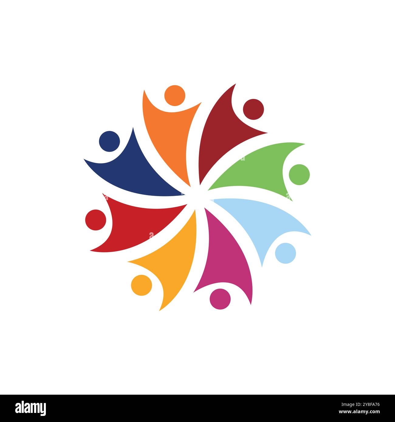 Icona di persone del gruppo di lavoro illustrazione vettoriale design Illustrazione Vettoriale