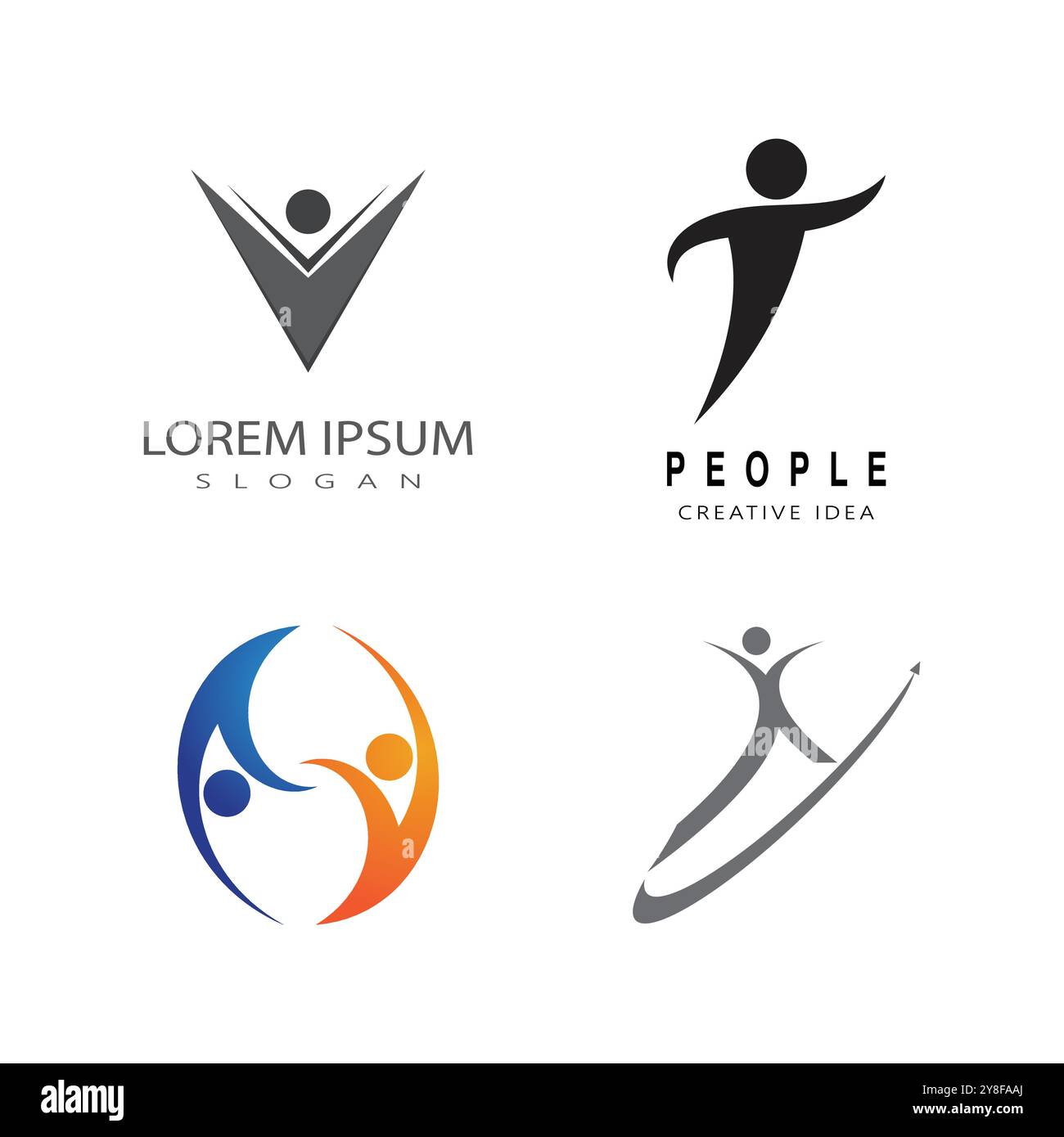 Icona di persone del gruppo di lavoro illustrazione vettoriale design Illustrazione Vettoriale