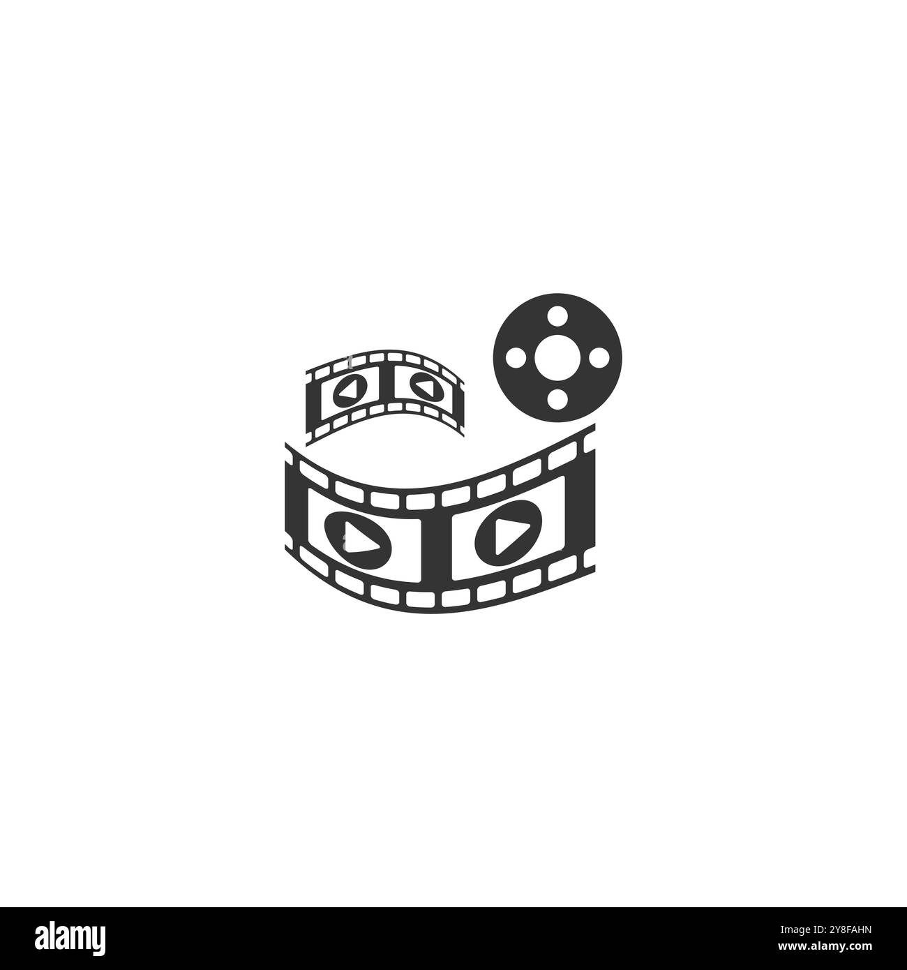 Film cinema design vettore illustrazione Illustrazione Vettoriale