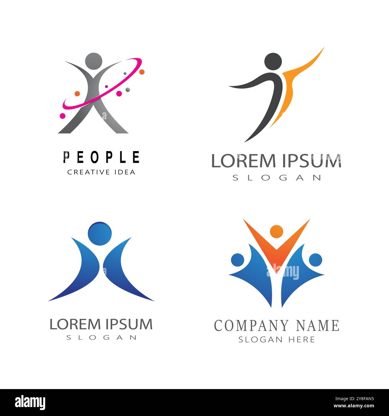 Icona di persone del gruppo di lavoro illustrazione vettoriale design Illustrazione Vettoriale