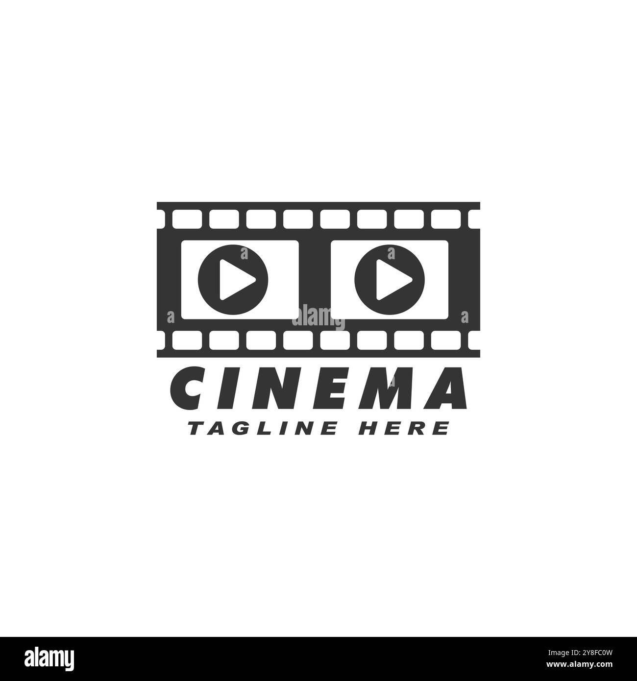 Film cinema design vettore illustrazione Illustrazione Vettoriale