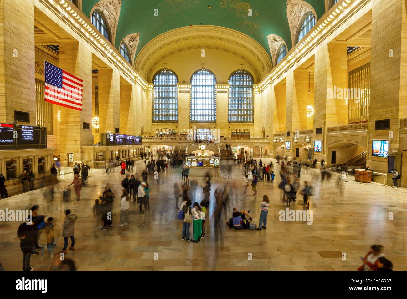 New York, Stati Uniti - 30 aprile 2023: Architettura della stazione ferroviaria Grand Central Terminal a Manhattan New York, Stati Uniti. Foto Stock