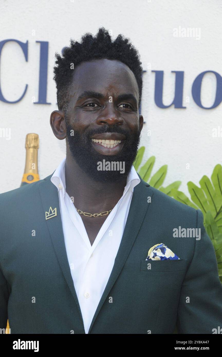 Circa il 5 ottobre 2024. Jimmy Akingbola agli arrivi per Veuve Clicquot Polo Classic, Palisades Village Center, Pacific Palisades, CA, 05 ottobre, 2024. crediti: Elizabeth Goodenough/Everett Collection/Alamy Live News Foto Stock