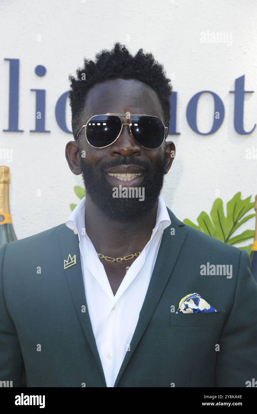 Circa il 5 ottobre 2024. Jimmy Akingbola agli arrivi per Veuve Clicquot Polo Classic, Palisades Village Center, Pacific Palisades, CA, 05 ottobre, 2024. crediti: Elizabeth Goodenough/Everett Collection/Alamy Live News Foto Stock