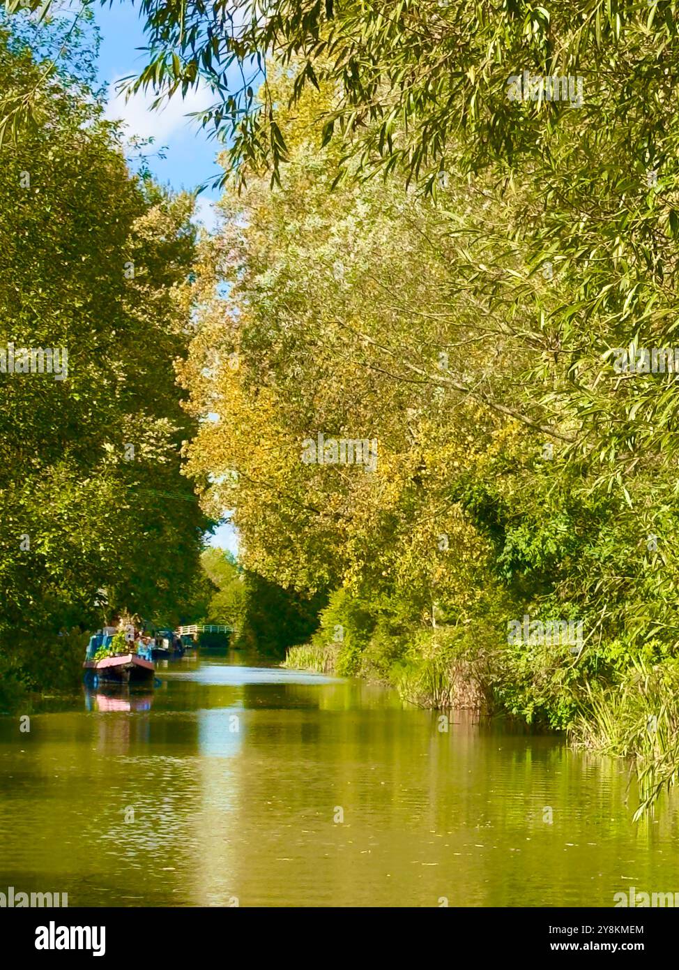 Il canale Kennet e Avon a Hungerford. Foto Stock