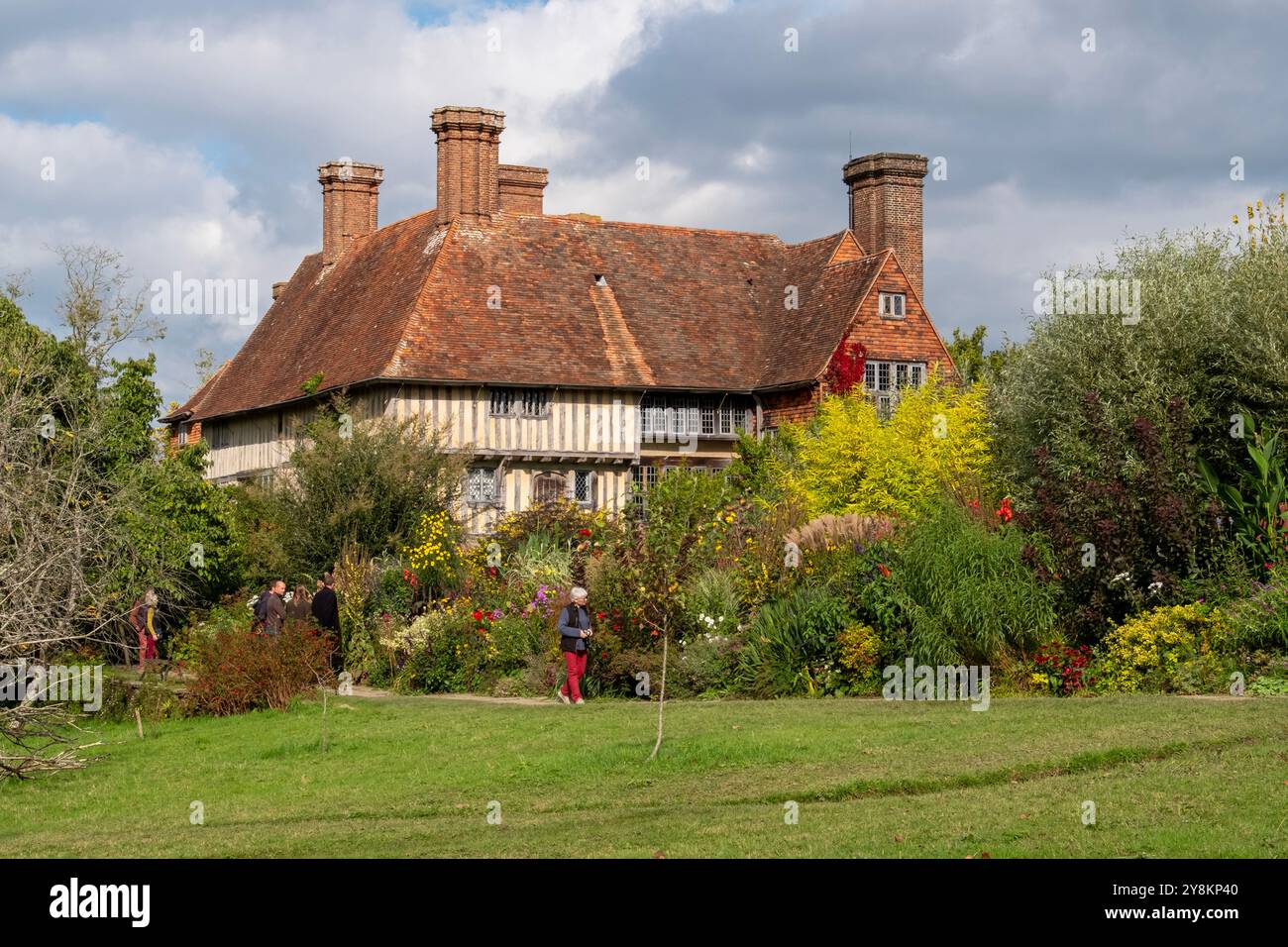 Great Dixter House and Garden in Autunno, East Sussex, Regno Unito Foto Stock