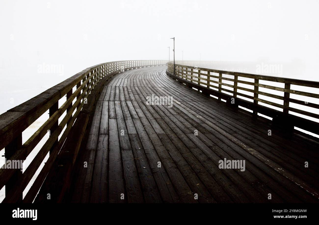 Salmon Arm British Columbia Shuswap laghi e turismo Foto Stock