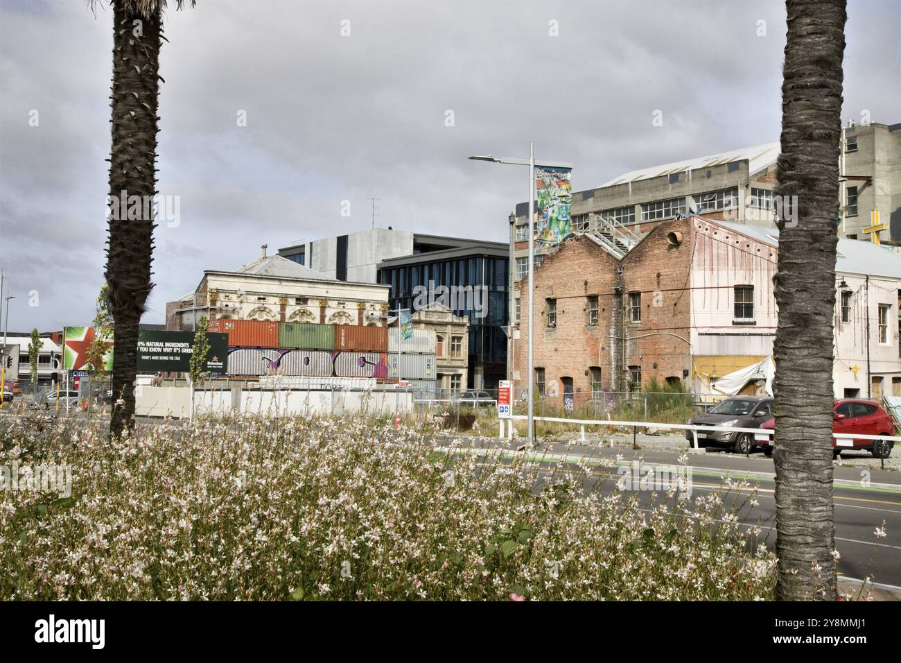 Christchurch Nuova Zelanda dal sisma Progetto di rivitalizzazione del territorio Foto Stock