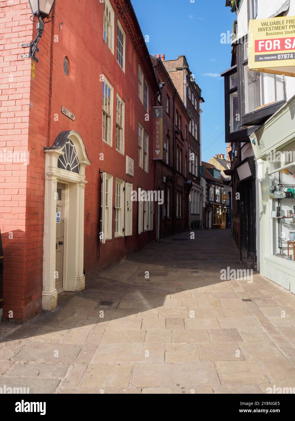 Uva Lane Whitby Foto Stock