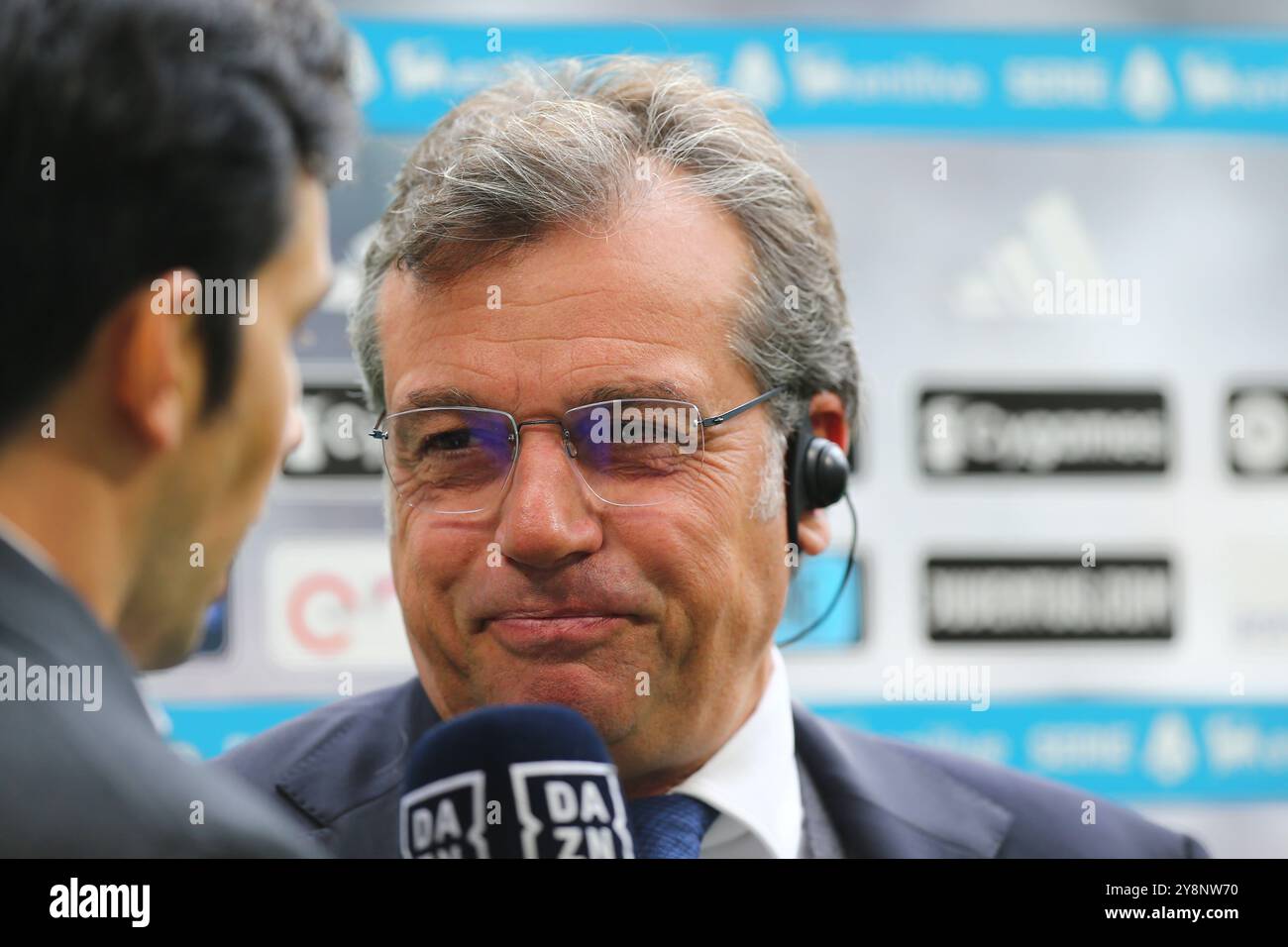 Cristiano Giuntoli, Managing Director Football della Juventus FC, durante la partita tra Juventus FC e Cagliari calcio del 6 ottobre 2024 all'Allianz Foto Stock