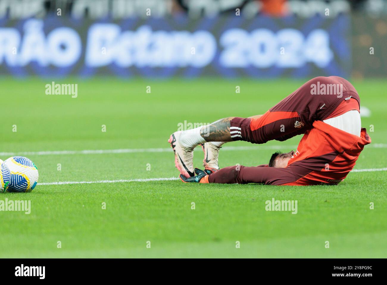 San Paolo, Brasile. 5 ottobre 2024. Calcio - Campionato brasiliano - Corinthians contro Internazionale - partita valida per il 29° round Foto Stock