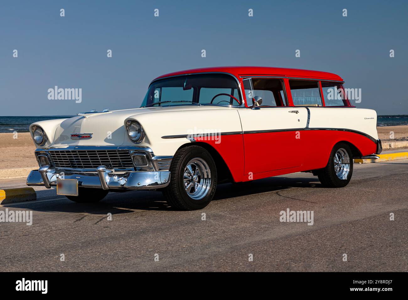 1956 Chevrolet Handyman Wagon Foto Stock