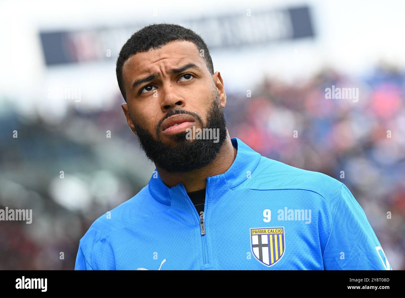 Charpentier Gabriel (Parma calcio) durante Bologna FC vs Parma calcio, partita di serie A A Bologna, 6 ottobre 2024 Foto Stock