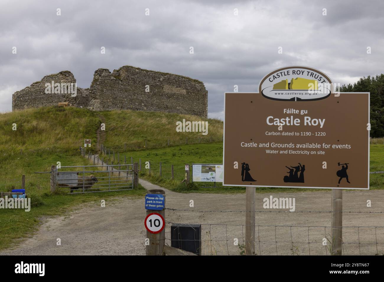 Castle Roy, Nethy Bridge, Highlands, Scozia, Gran Bretagna Foto Stock