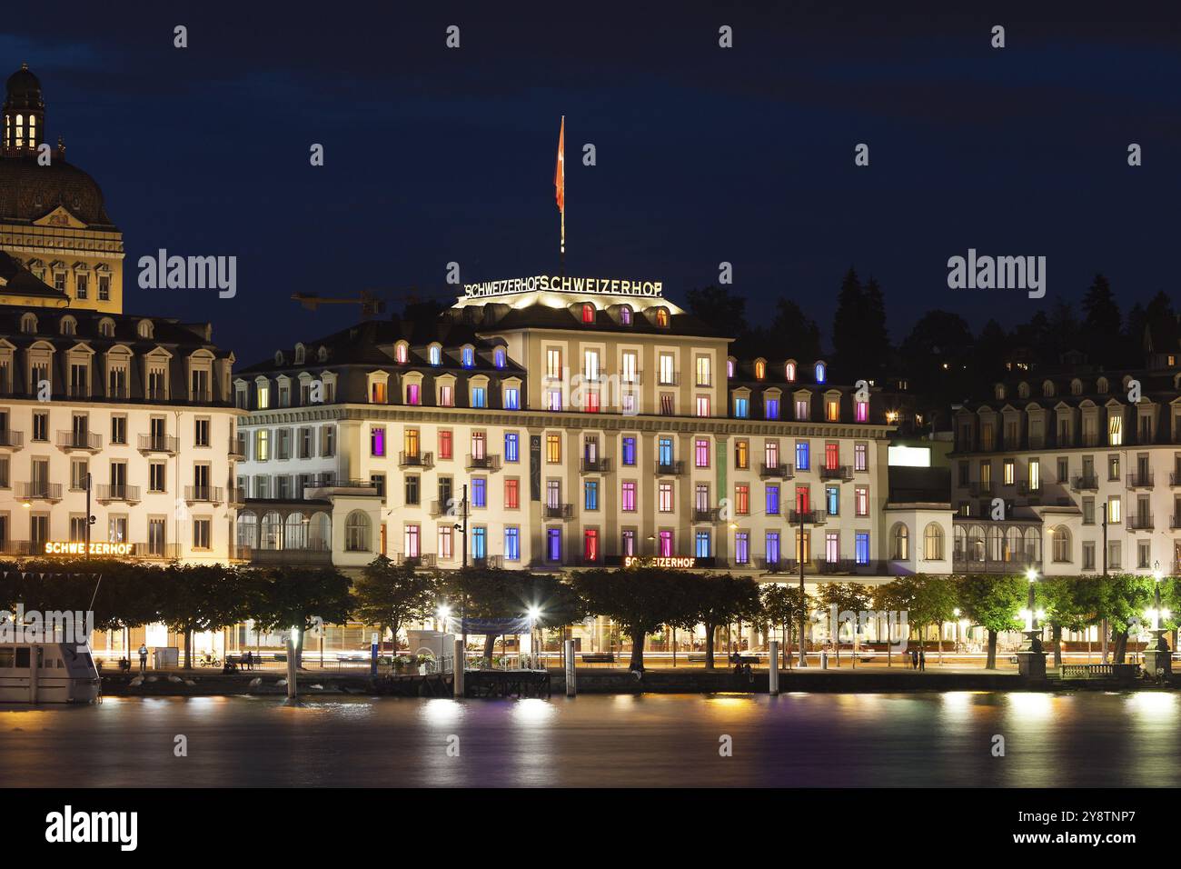 Hotel Schweiwerhof, Lucerna, Schweiz Foto Stock