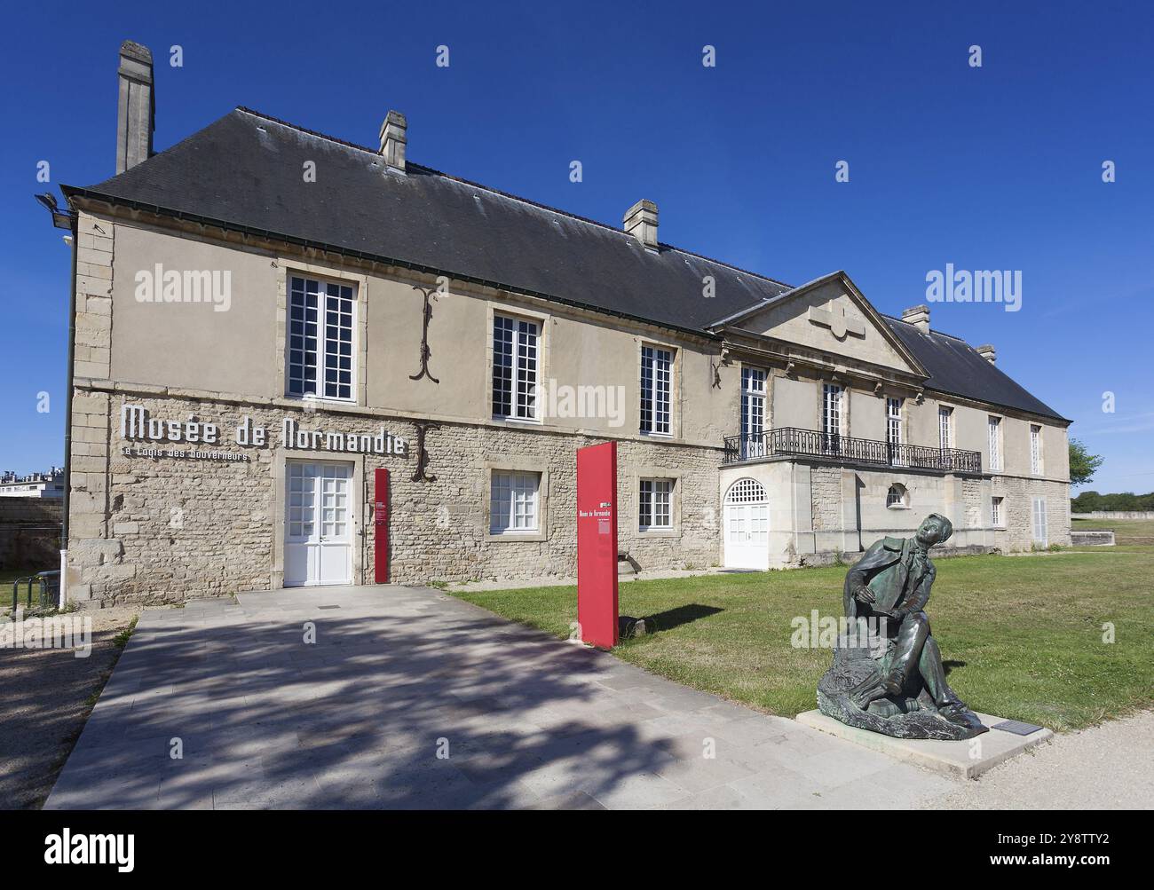 Museo della Normandia, Caen, Normandia, Francia, Europa Foto Stock