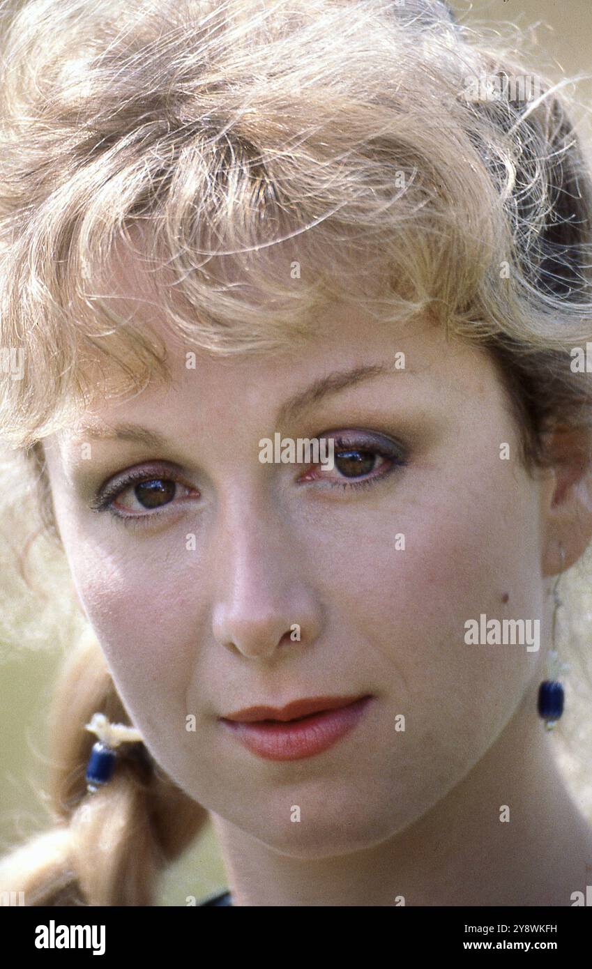 Attrice Cheryl Campbell 1980 Foto Stock